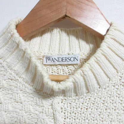 JW Anderson パッチワーク チャンキーニットセーター
