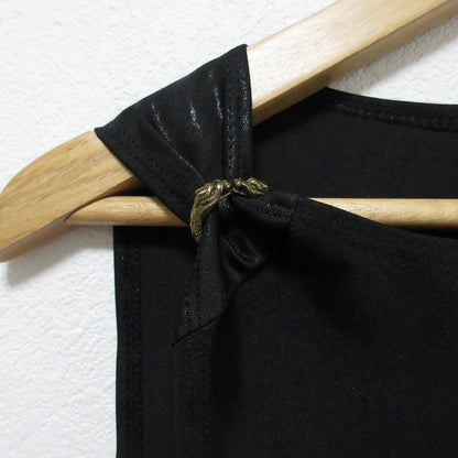 ヴィヴィアンタム 龍刺繍ノースリーブカットソー