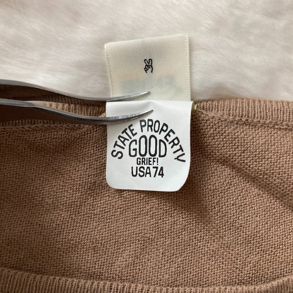 グッドグリーフ フリンジニットポンチョ