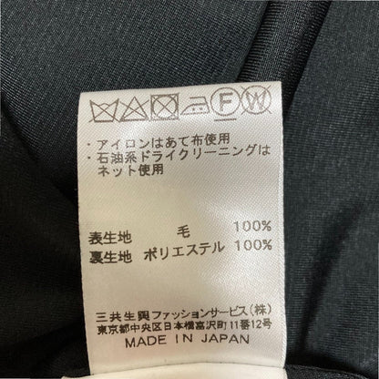 レオナール フラワープリント ウールワンピース