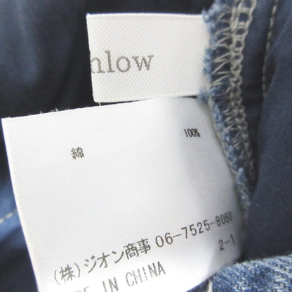 roughlow フリンジデニムパンツ