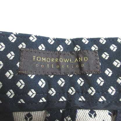 トゥモローランドコレクション ダイスストレッチ ストレートパンツ
