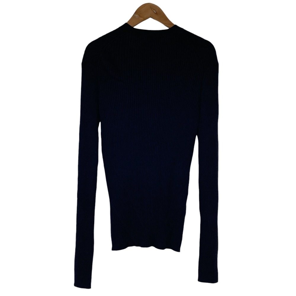 セオリー NEW WASHABLE WOOL VNECK RIB CARDI ウールカーディガン