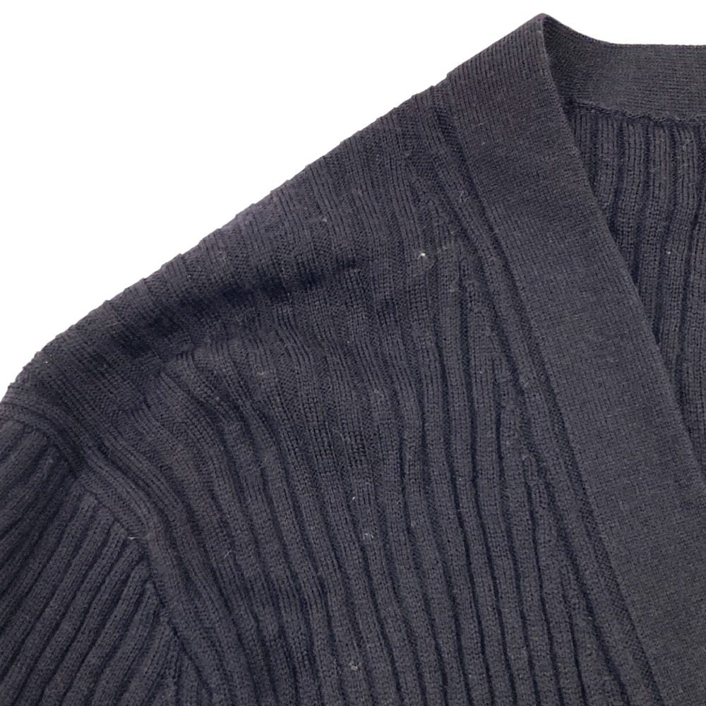 セオリー NEW WASHABLE WOOL VNECK RIB CARDI ウールカーディガン
