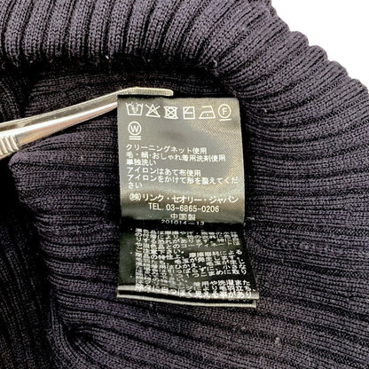 セオリー NEW WASHABLE WOOL VNECK RIB CARDI ウールカーディガン
