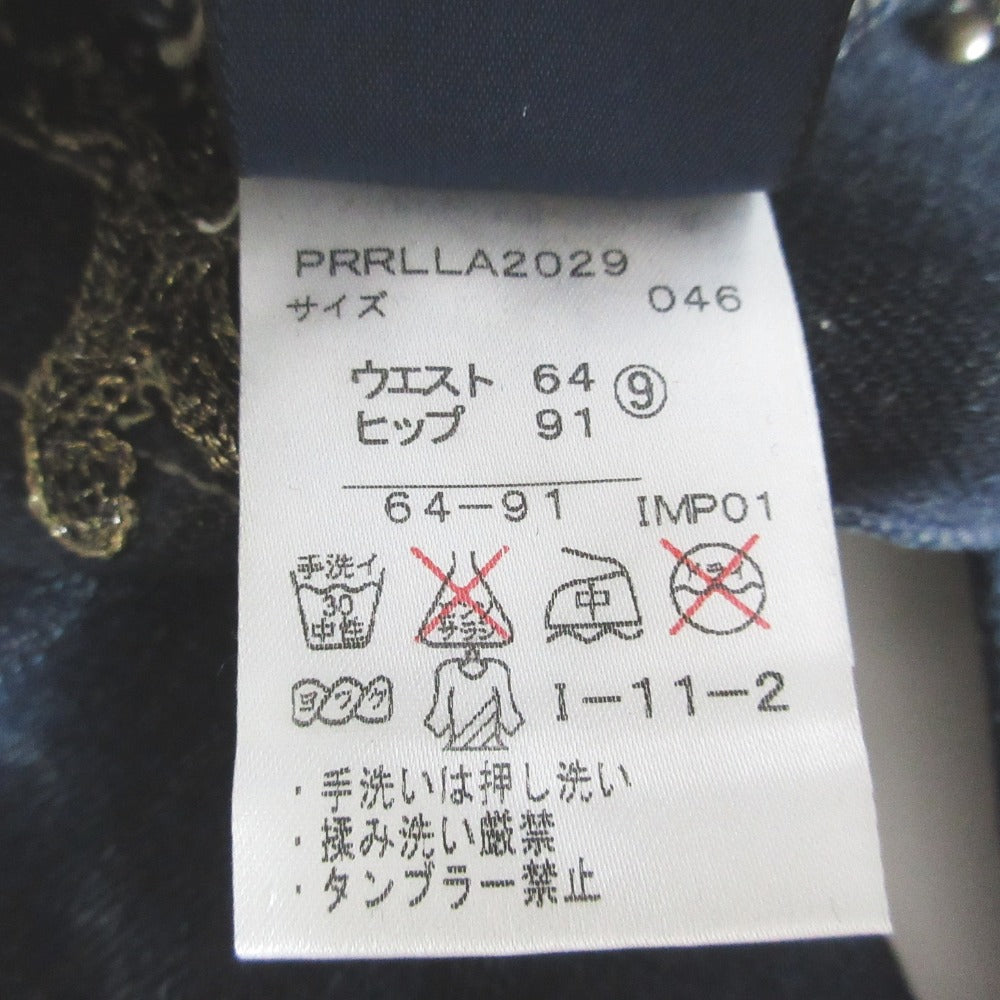 ラルフローレン エンブロイダリー デニムパンツ