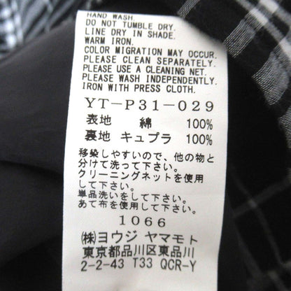 ワイズ チェック ワイドサルエルパンツ