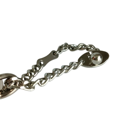 シャネル ロゴプレートドッグタグキーホルダー