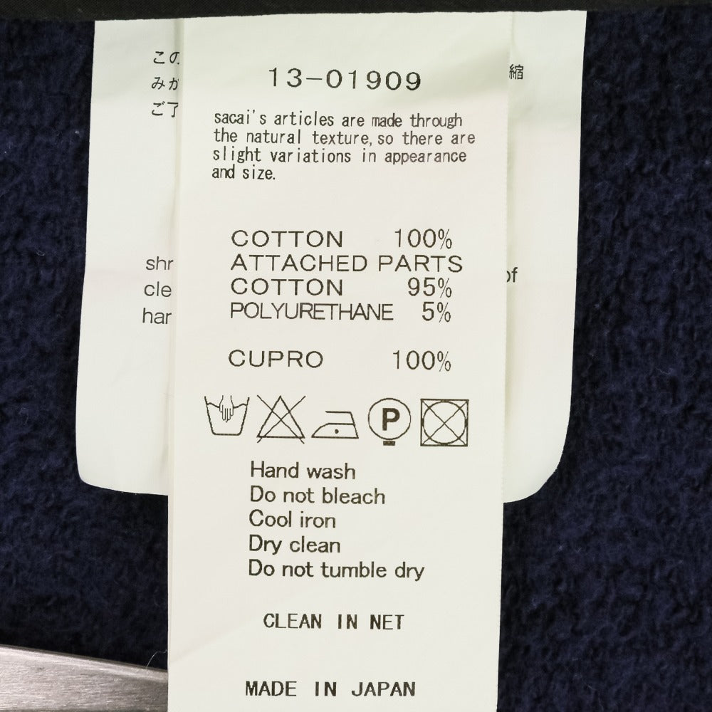 サカイ バックフレアドッキングスウェット