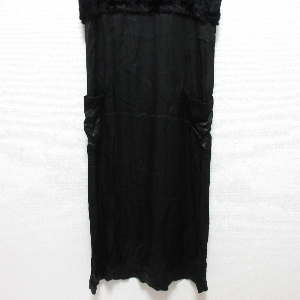 tricot COMME des GARCONS サテンドッキングワンピース