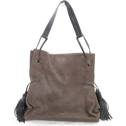 オールセインツ FREEDOM BUCKET スエードショルダーバッグ