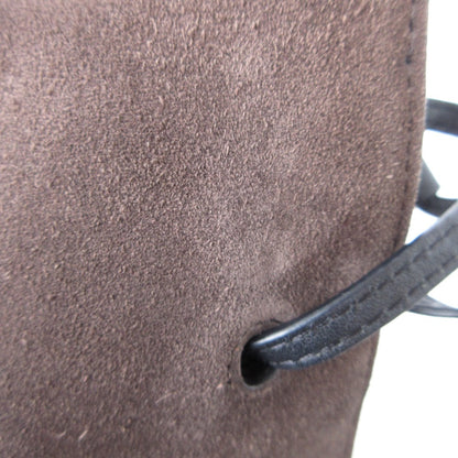 オールセインツ FREEDOM BUCKET スエードショルダーバッグ
