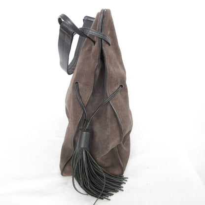 オールセインツ FREEDOM BUCKET スエードショルダーバッグ
