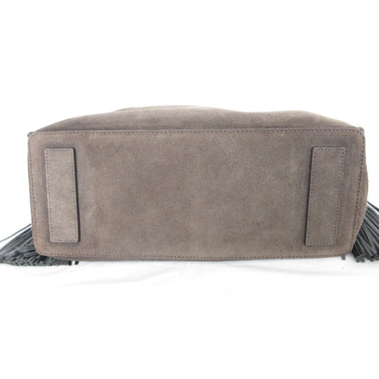 オールセインツ FREEDOM BUCKET スエードショルダーバッグ