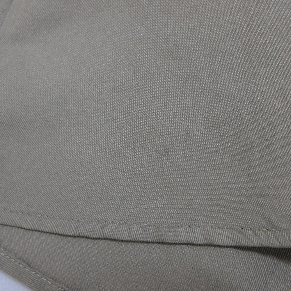 ラムシェ 長袖ロングシャツワンピース