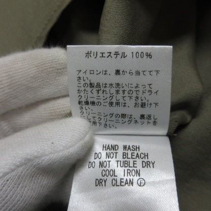 ラムシェ 長袖ロングシャツワンピース