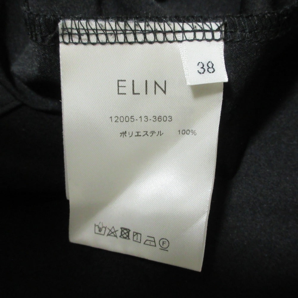 エリン Constructive top 長袖ハイネックトップス