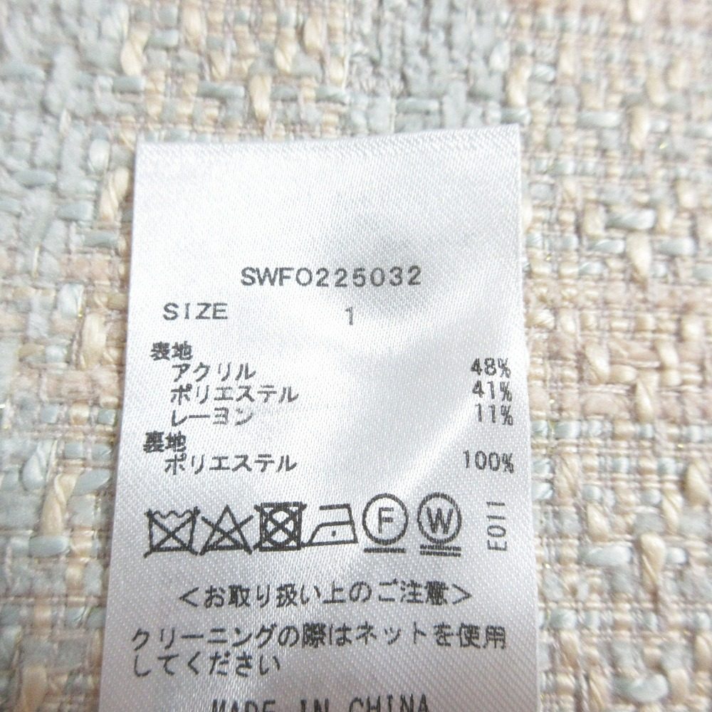 スナイデル ジャケットミニワンピ ワンピース