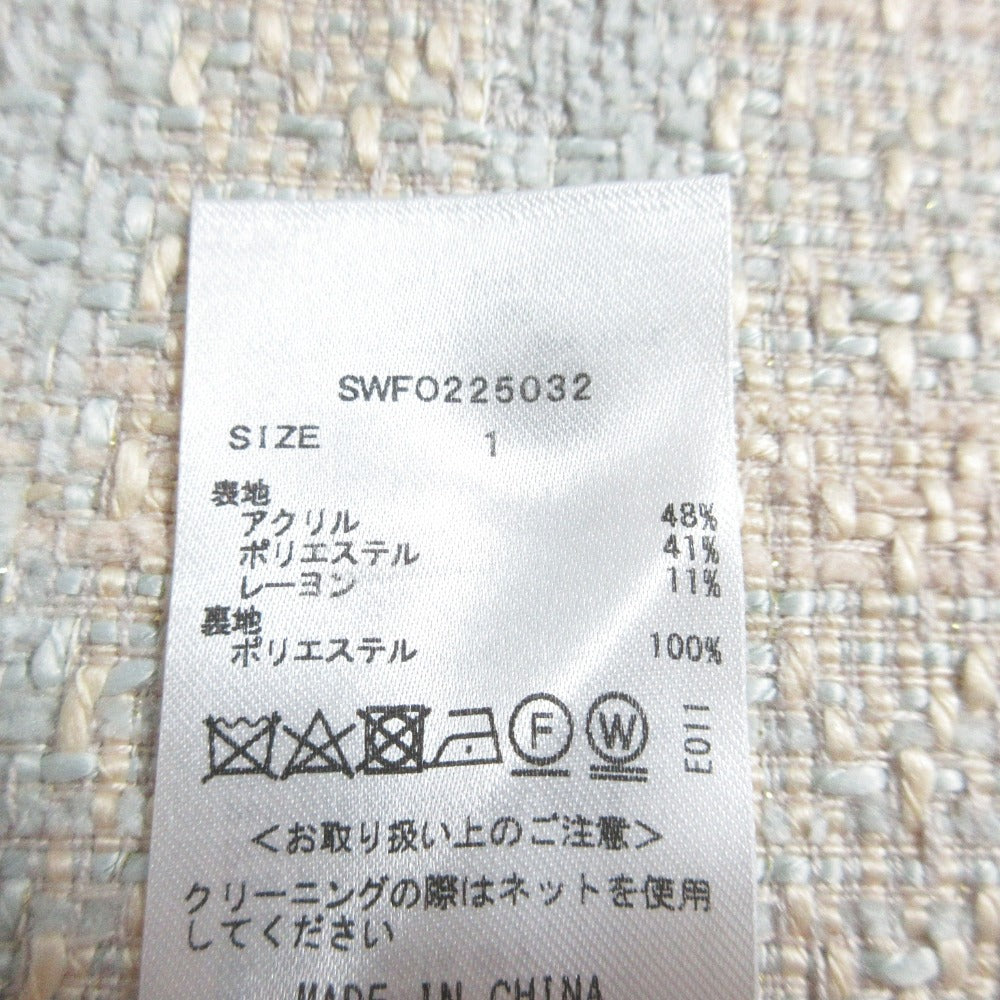 スナイデル ジャケットミニワンピ ワンピース