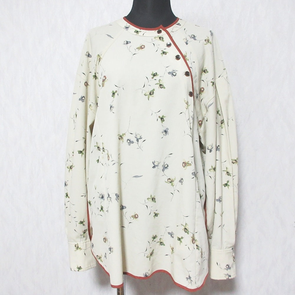 クラネ DRESS FLOWER TOPS フラワープリントブラウス