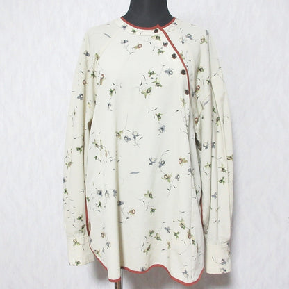 クラネ DRESS FLOWER TOPS フラワープリントブラウス