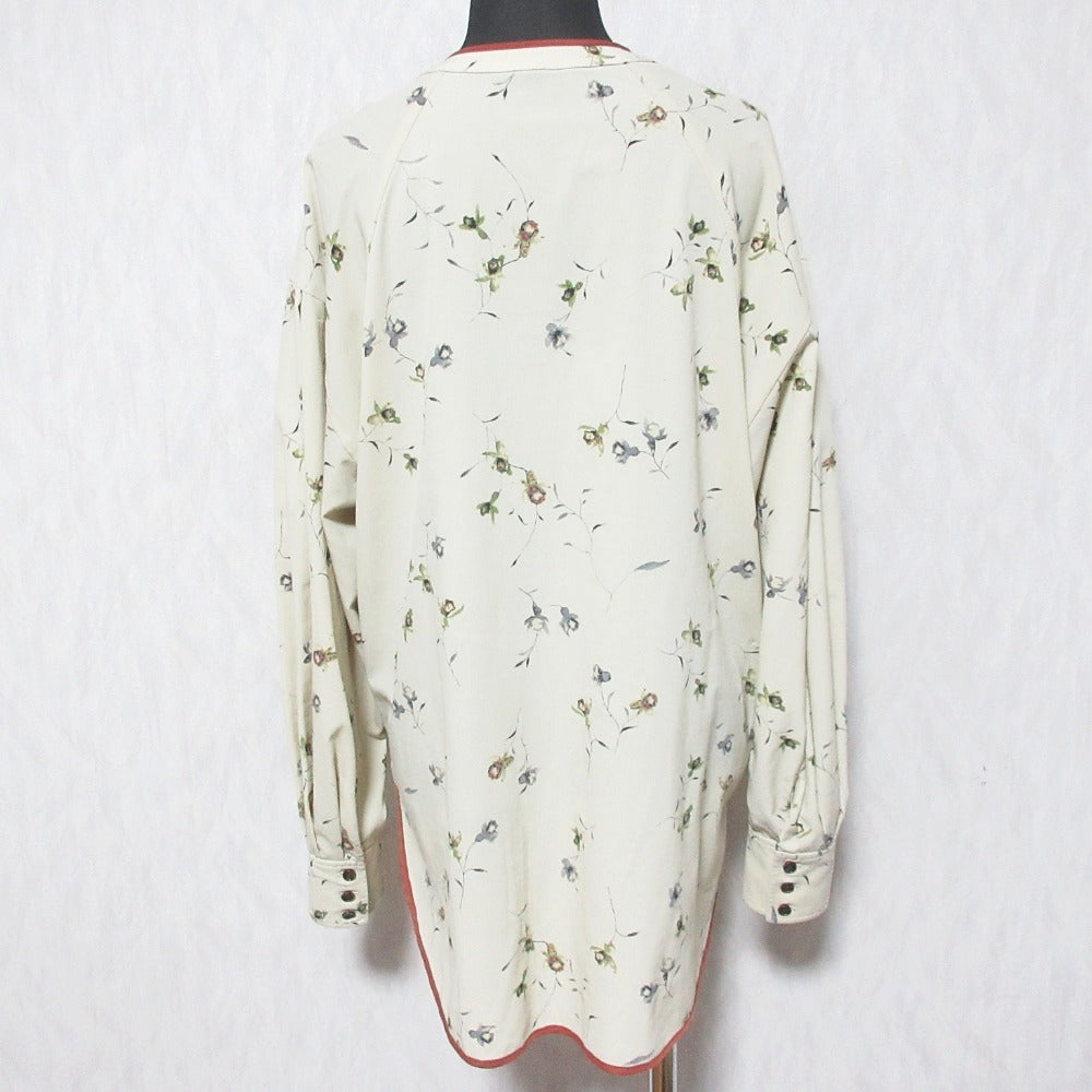 クラネ DRESS FLOWER TOPS フラワープリントブラウス
