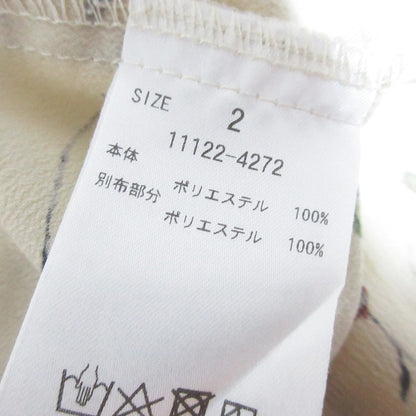 クラネ DRESS FLOWER TOPS フラワープリントブラウス