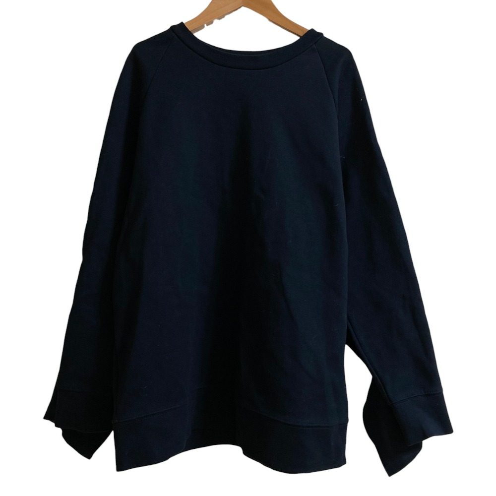 クラネ CARD BOARD BACK FRILL スウェット