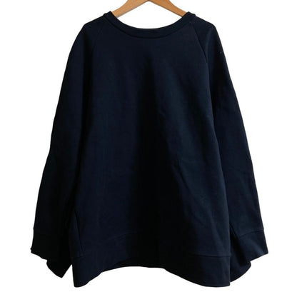 クラネ CARD BOARD BACK FRILL スウェット