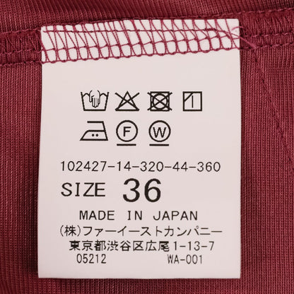 ANAYI ポルカドットタイフレアワンピース