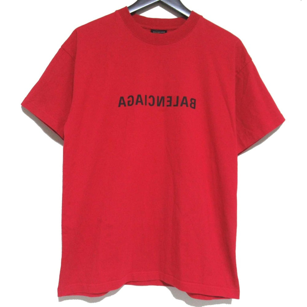 バレンシアガ コットン 半袖Tシャツ