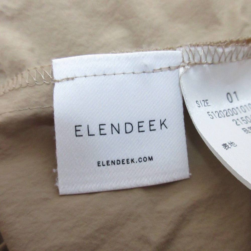 ELENDEEK ナイロン2WAYワンピースコート