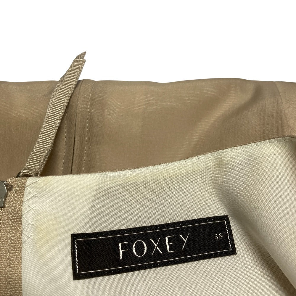 FOXEY バニラミルフィーユ ストライプ ワンピース