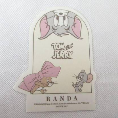 ランダ TOM and JERRY コラボ 2WAYメリージェーンリボンフラットシューズ