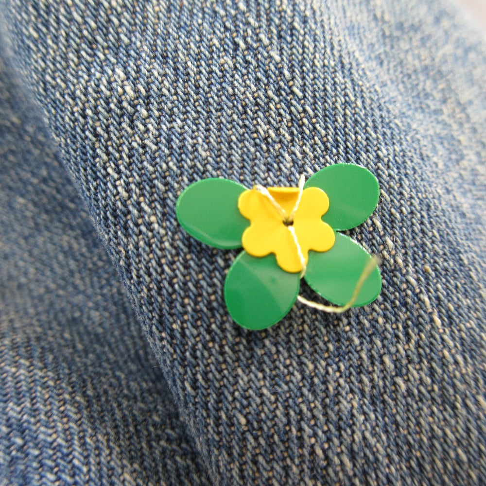 ラブモスキーノ 刺繍デニムジャケット