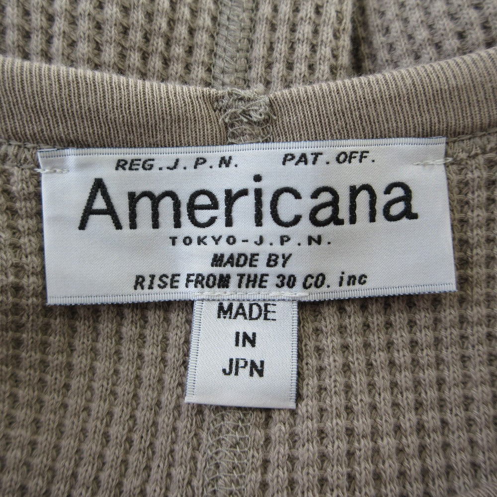 AMERICANA 公式名 コットンTシャツ