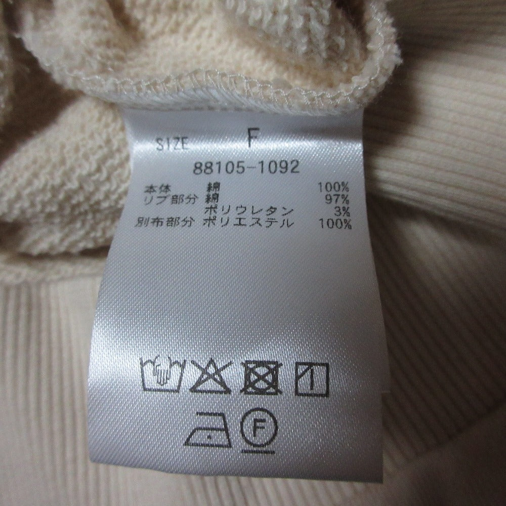 マノフ BALLOON SWEAT ハーフスリーブスウェットプルオーバー