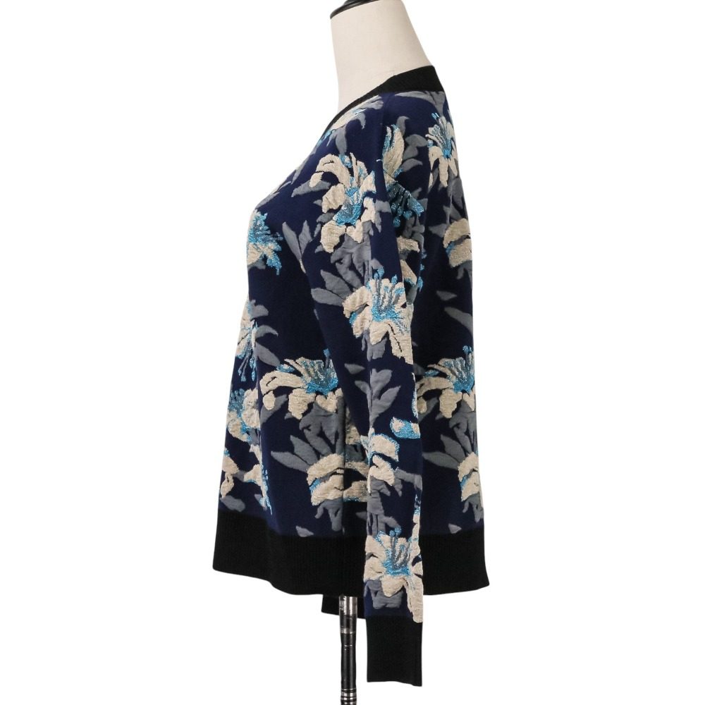 ドリスヴァンノッテン ジャガードニットセーター