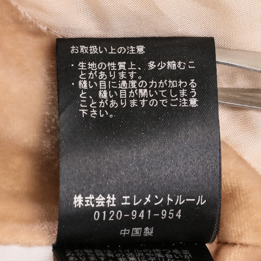 カオス シルクベルベットワンピース