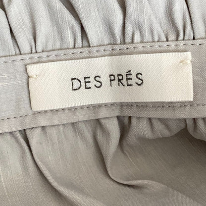 DES PRES リネンナイロンストレッチスカート