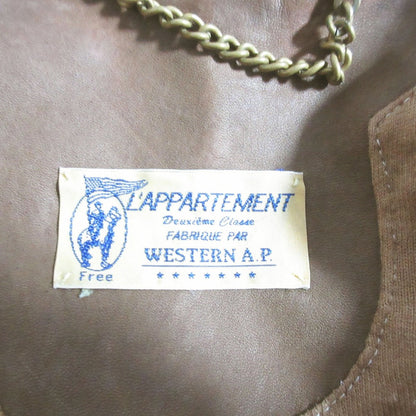 L'Appartement × sisii レザーライダースジャケット