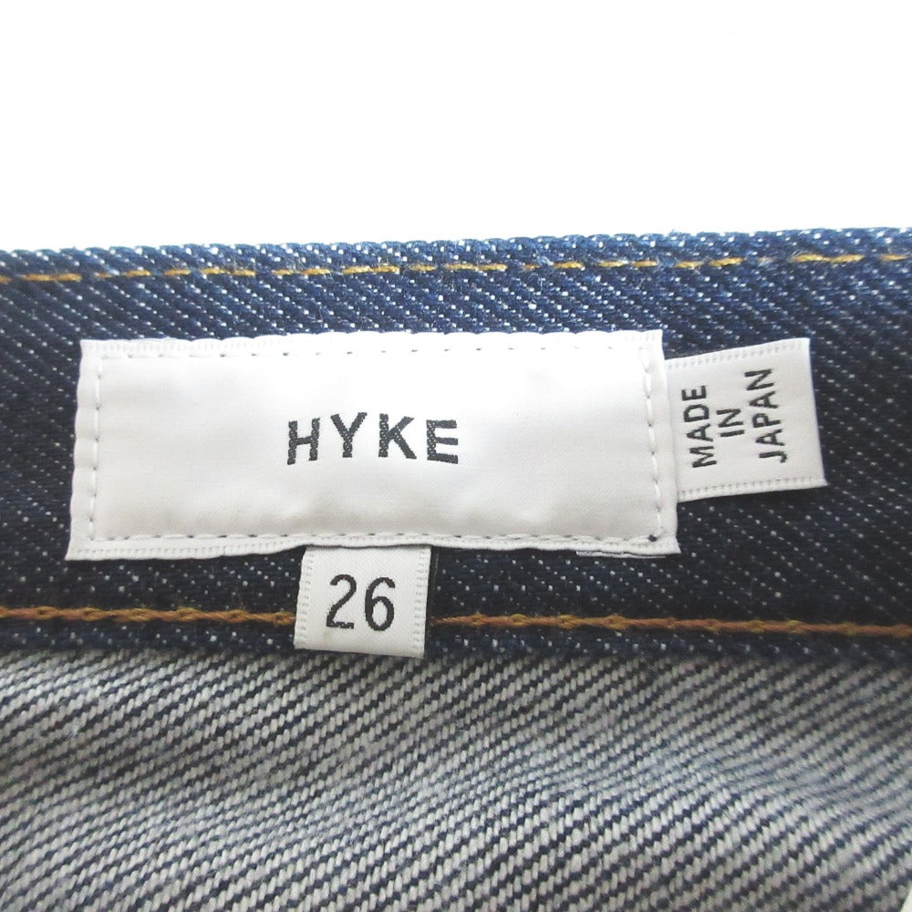 HYKE ストレッチデニムパンツ