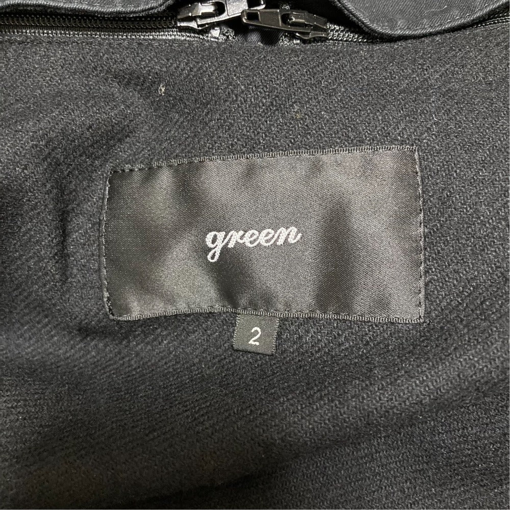 green トレンチコート
