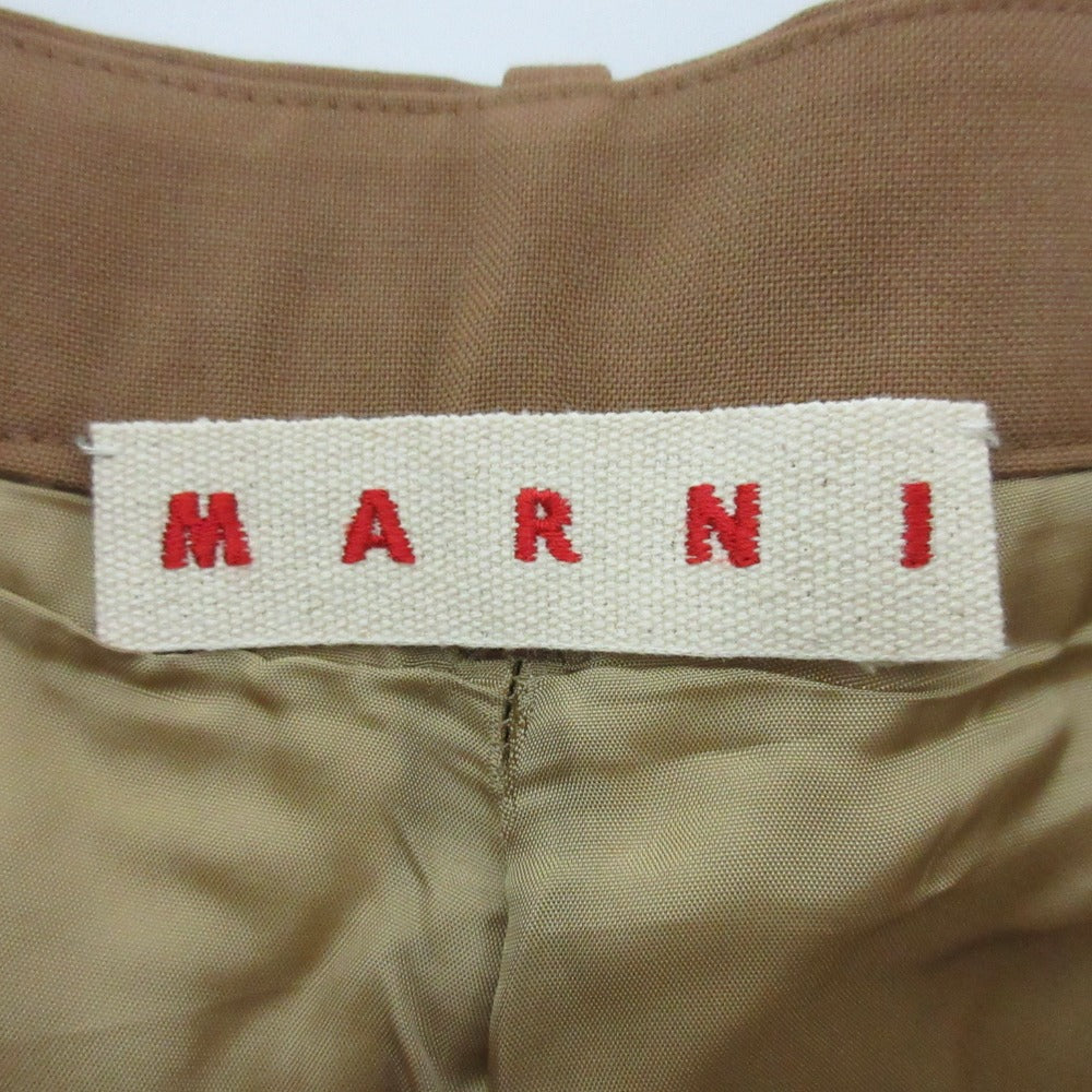 マルニ 裾ジップブーツカットパンツ