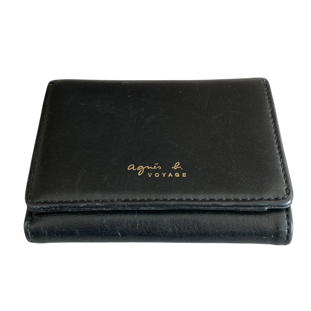 アニエスベー ボヤージュ レザー 財布