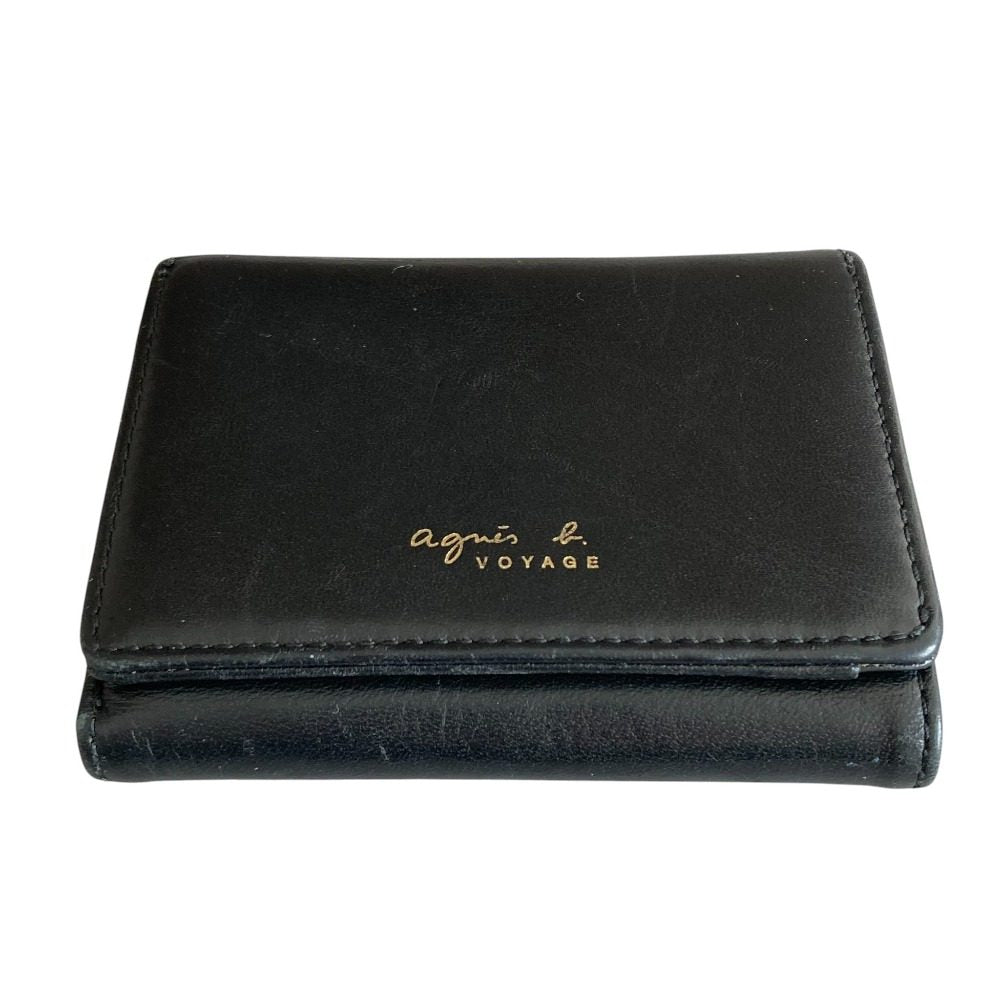 アニエスベー ボヤージュ レザー 財布