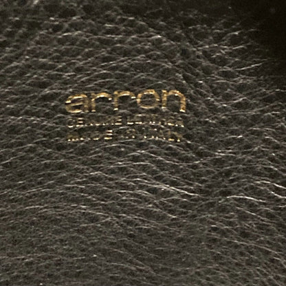 arron バスケット レザー ショルダーバッグ