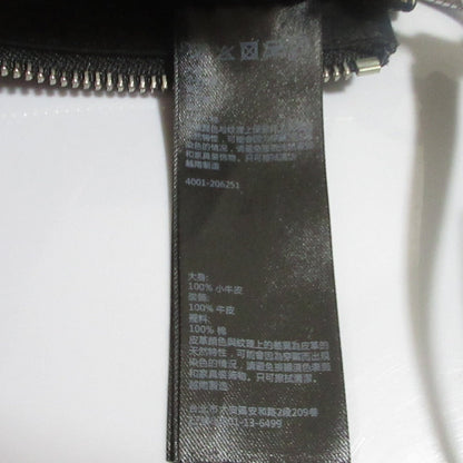 オールセインツ SLIVER MINI RND XBODY パイソン型押しショルダーバッグ