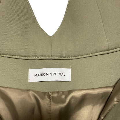 MAISON SPECIAL センタージップハイウエストパンツ