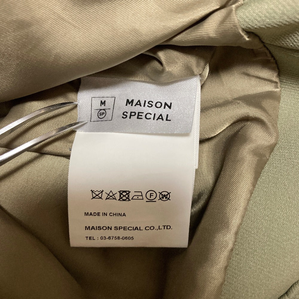 MAISON SPECIAL センタージップハイウエストパンツ